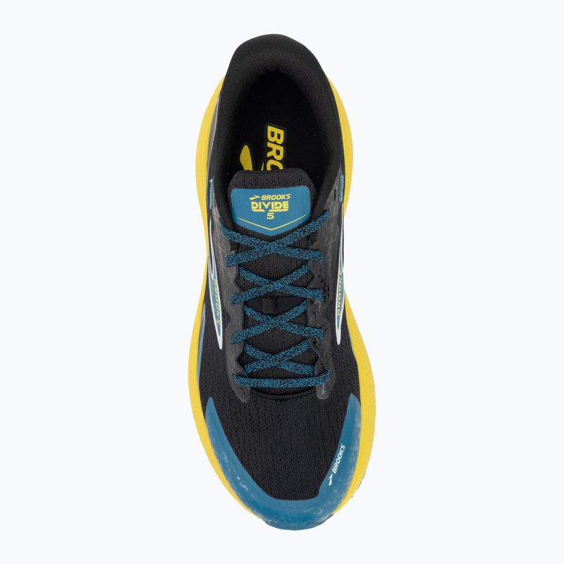 Мъжки обувки за бягане Brooks Divide 5 black/celestial /quince 5