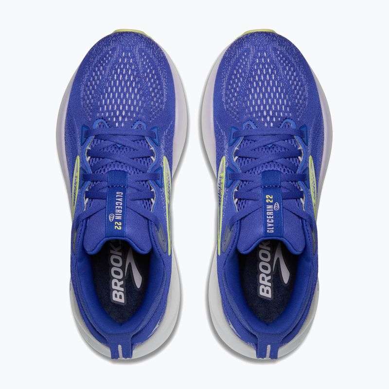 Дамски обувки за бягане Brooks Glycerin 22 amparo blue/hyper iris/yellow 11