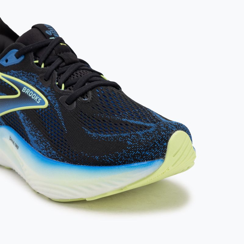 Мъжки обувки за бягане Brooks Glycerin GTS 22 black/cobalt/neo yellow 7