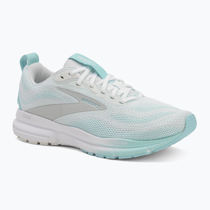 Дамски обувки за бягане Brooks Trace 4 bright white/limpet/black