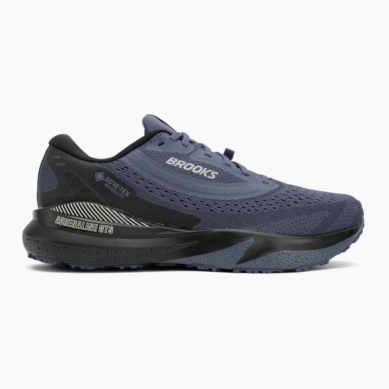 Мъжки маратонки за бягане Brooks Adrenaline GTS 24 GTX Black/Nightshadow/Coconut 2