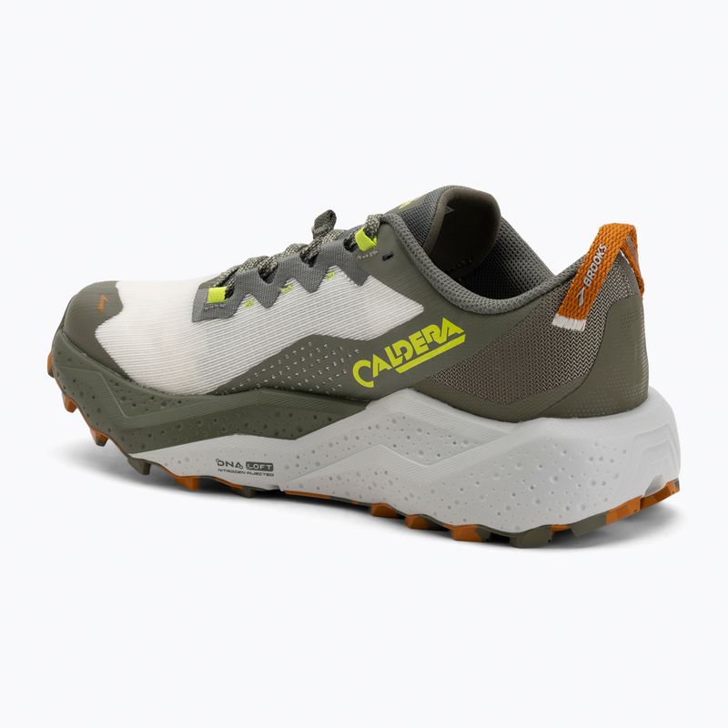 Мъжки обувки за бягане Brooks Caldera 8 dusty olive/lime/oyster 3