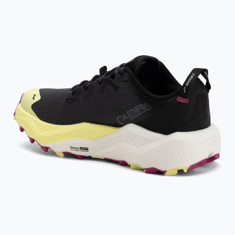 Дамски обувки за бягане Brooks Caldera 8 grey/black/lime 3