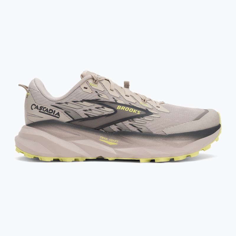 Мъжки обувки за бягане Brooks Cascadia 19 chateau/ebony/sunny lime 2