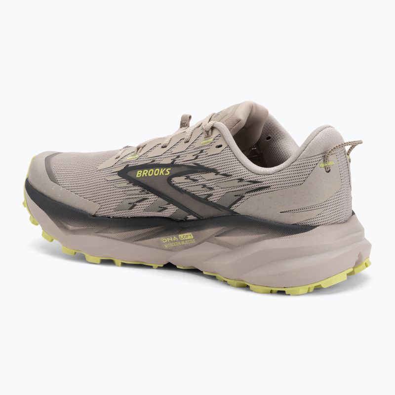 Мъжки обувки за бягане Brooks Cascadia 19 chateau/ebony/sunny lime 3