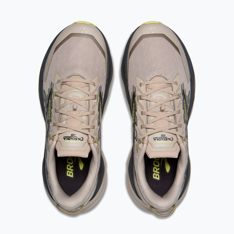 Мъжки обувки за бягане Brooks Cascadia 19 chateau/ebony/sunny lime 8