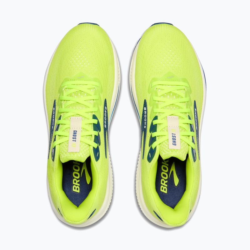Мъжки обувки за бягане Brooks Ghost 17 acid lime/navy/white 8
