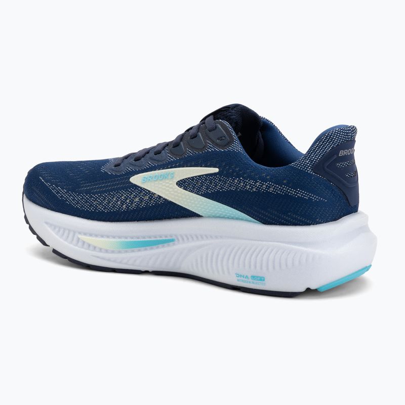 Дамски обувки за бягане Brooks Ghost 17 navy/green/turquoise 3