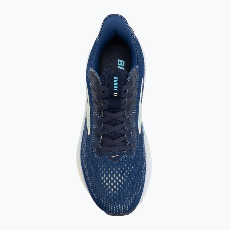 Дамски обувки за бягане Brooks Ghost 17 navy/green/turquoise 5