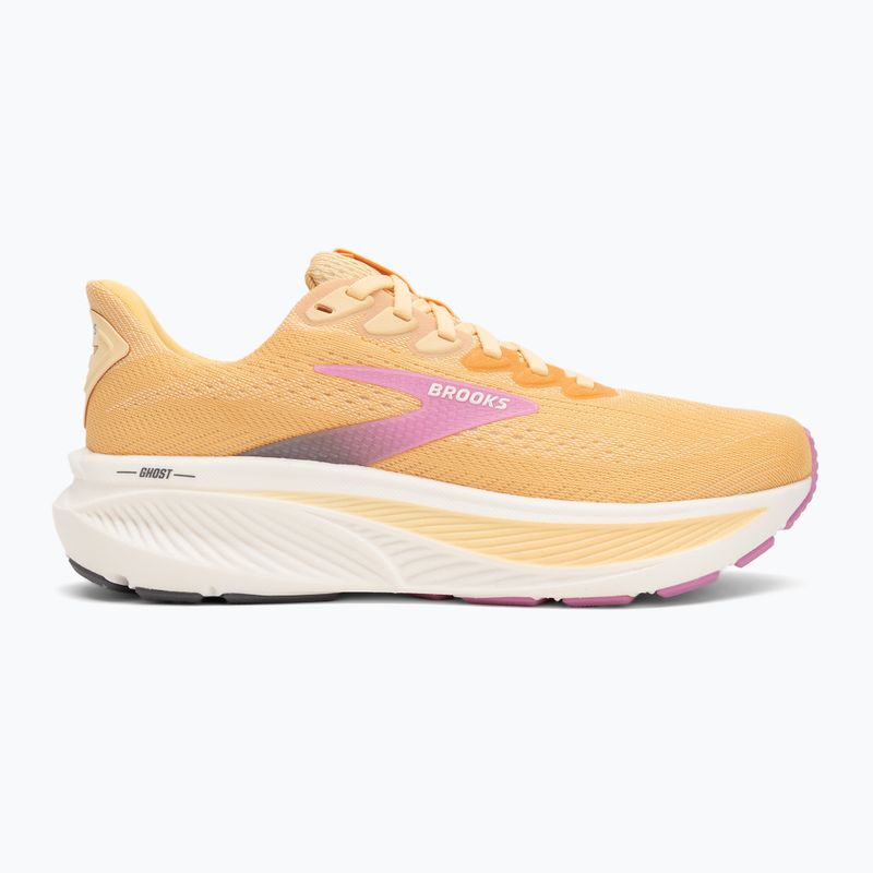 Дамски обувки за бягане Brooks Ghost 17 apricot/grey/pink 2