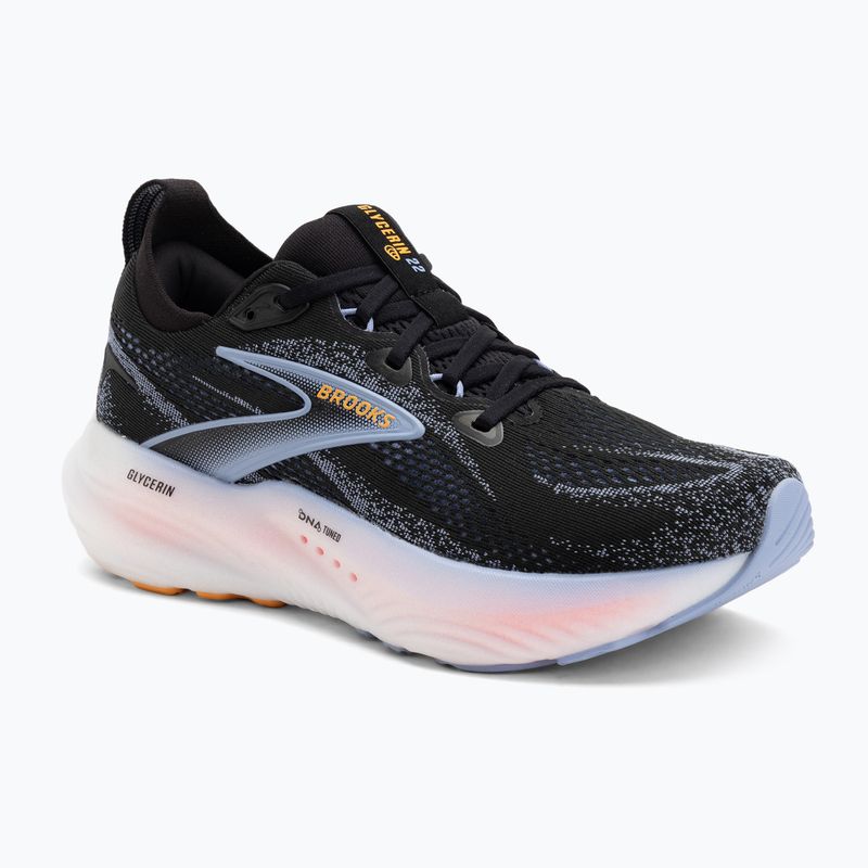 Дамски обувки за бягане Brooks Glycerin 22 black/blue heron/orange