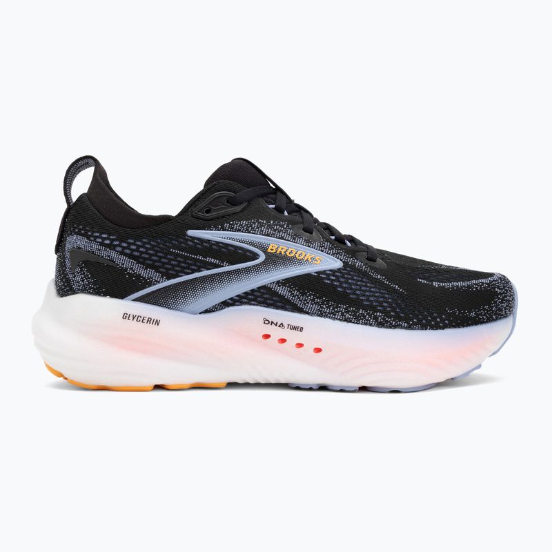 Дамски обувки за бягане Brooks Glycerin 22 black/blue heron/orange 2