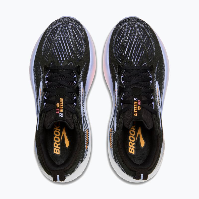 Дамски обувки за бягане Brooks Glycerin GTS 22 black/blue heron/orange 8