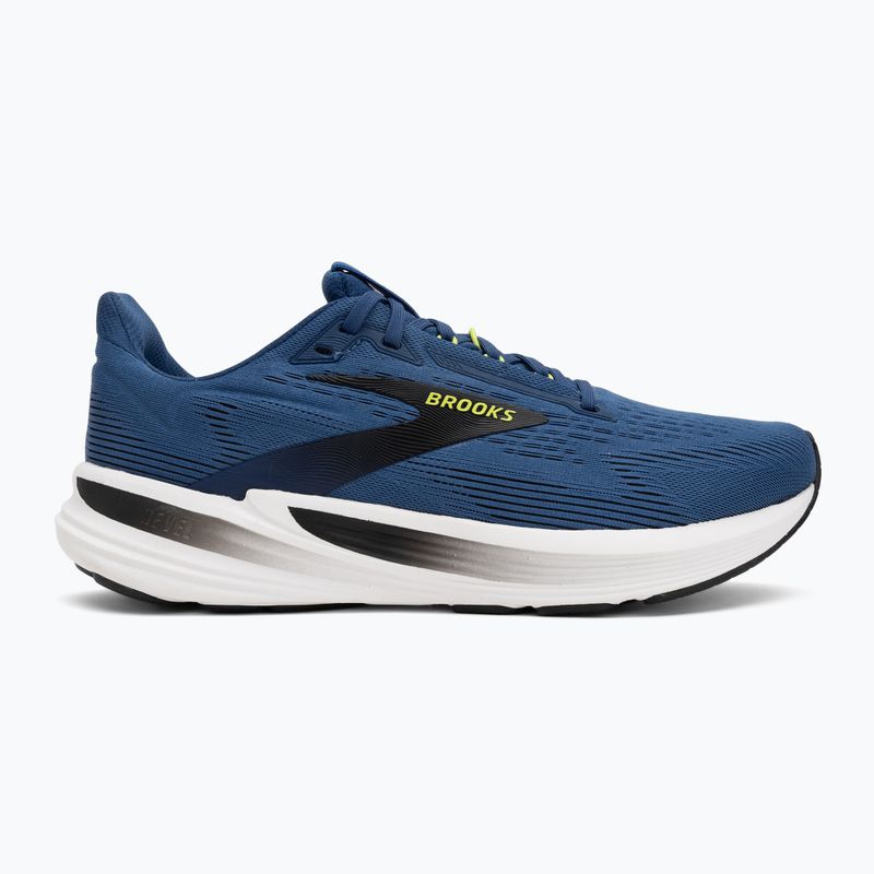 Мъжки обувки за бягане Brooks Revel 8 navy peony/black/acid lime 2