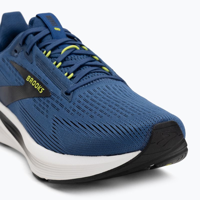 Мъжки обувки за бягане Brooks Revel 8 navy peony/black/acid lime 7