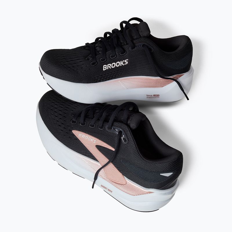 Дамски обувки за бягане Brooks Ghost Max 3 black/black/rose gold 9