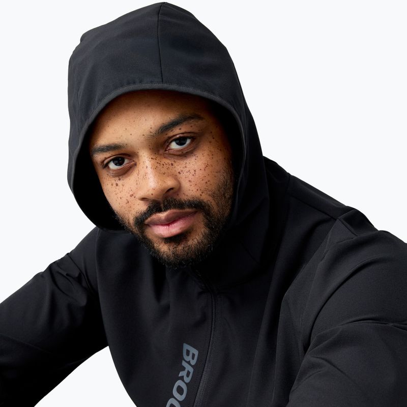 Мъжко яке за бягане Brooks Canopy Jacket black 3