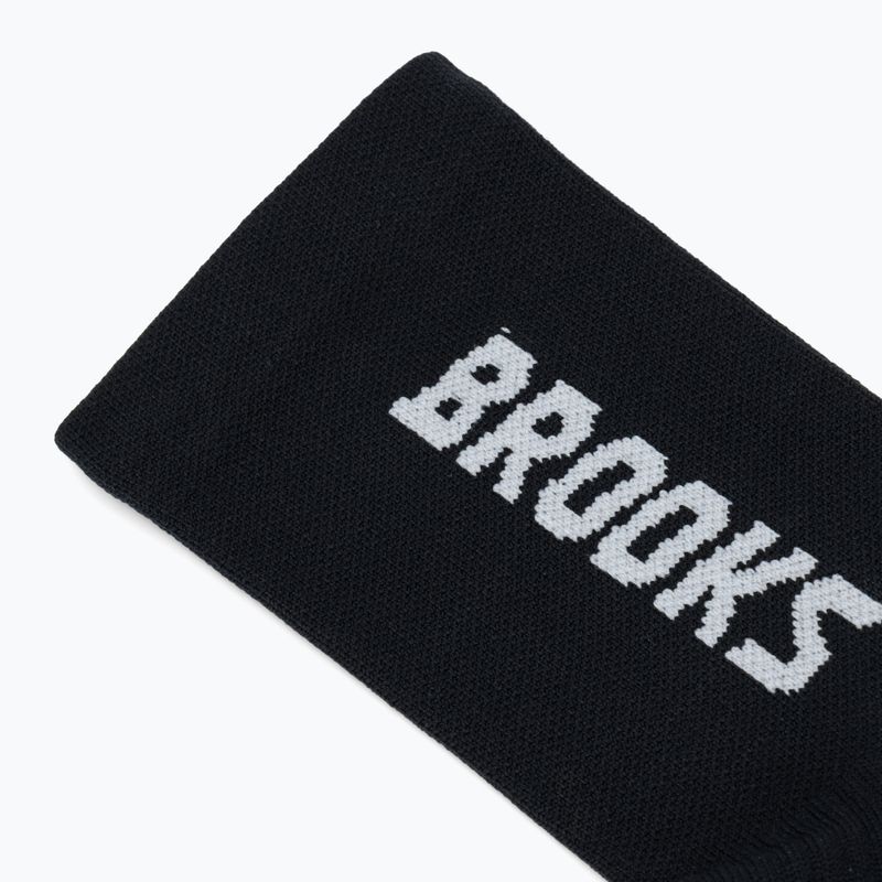 Чорапи за бягане Brooks Ghost Crew black/brooks 3