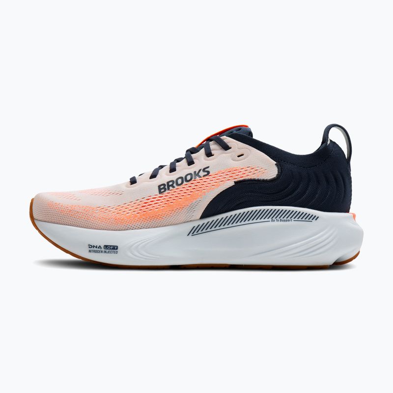 Мъжки обувки за бягане Brooks Adrenaline GTS 25 white/spellbound/orange 3