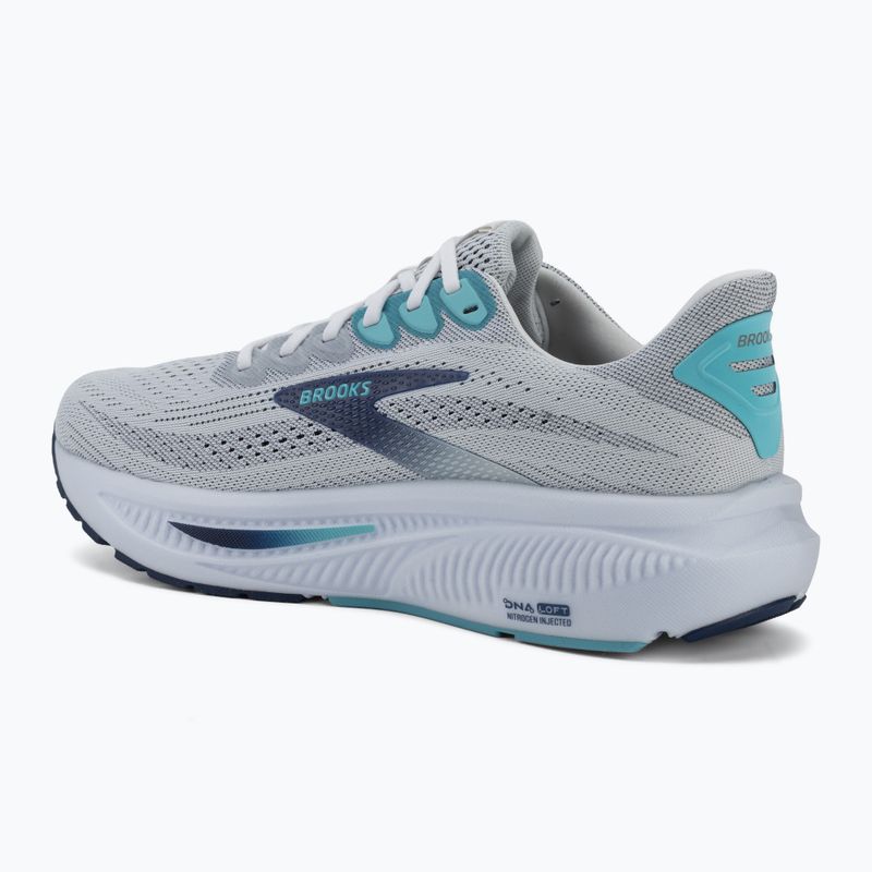 Мъжки обувки за бягане Brooks Ghost 17 white/beacon blue/ipanema 3