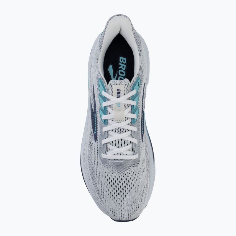 Мъжки обувки за бягане Brooks Ghost 17 white/beacon blue/ipanema 5