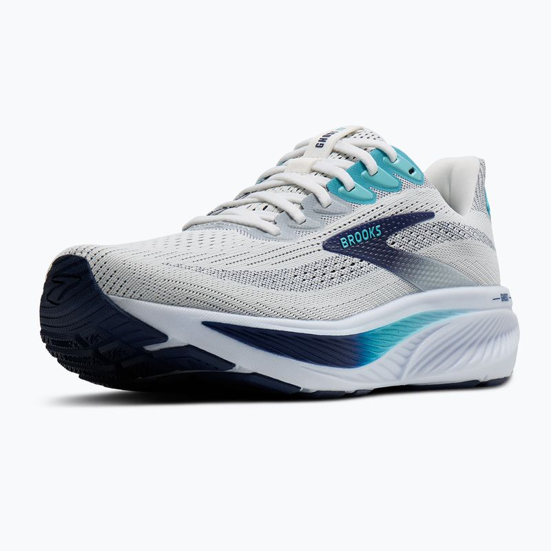 Мъжки обувки за бягане Brooks Ghost 17 white/beacon blue/ipanema 4