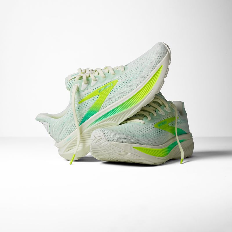 Дамски обувки за бягане Brooks Ghost 17 bluewash/nightlife/yucca 8