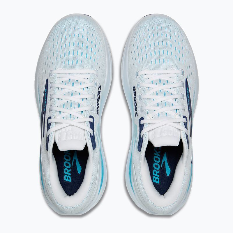 Мъжки обувки за бягане Brooks Ghost Max 3 bright white/beacon blue/teal 7