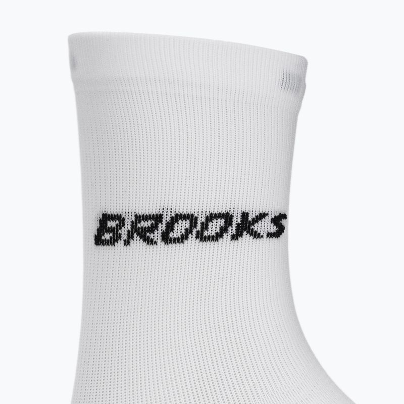Чорапи за бягане Brooks Run-In Crew 3-Pack white 3