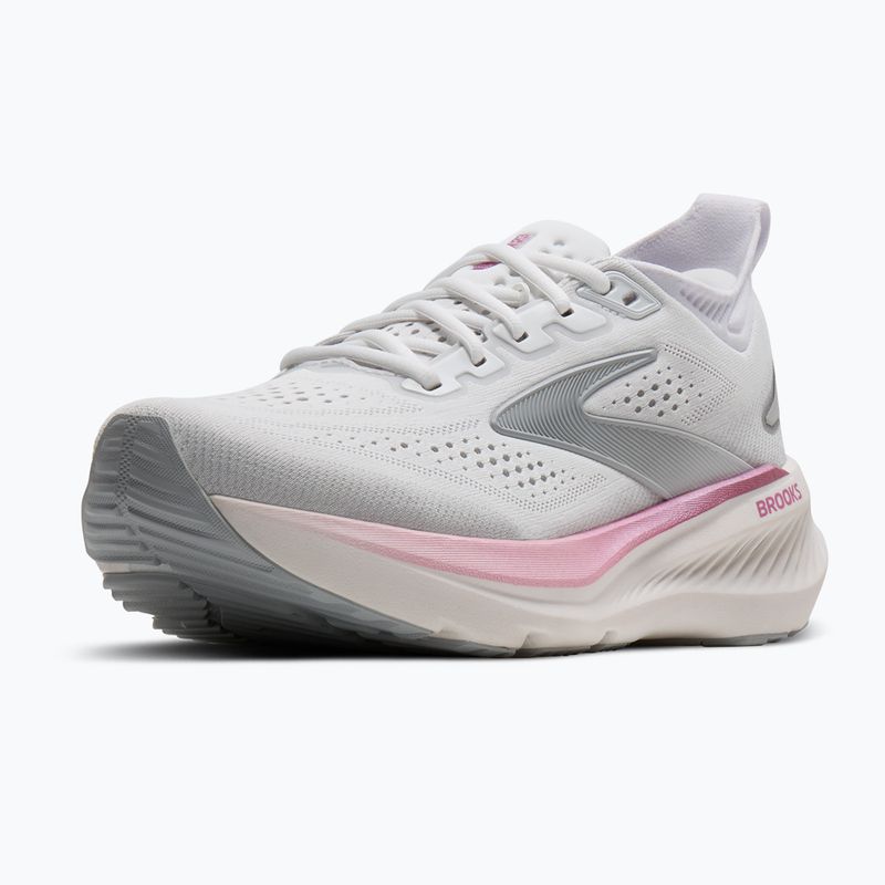 Дамски обувки за бягане Brooks Glycerin 23 white/harbour mist/metallic 4
