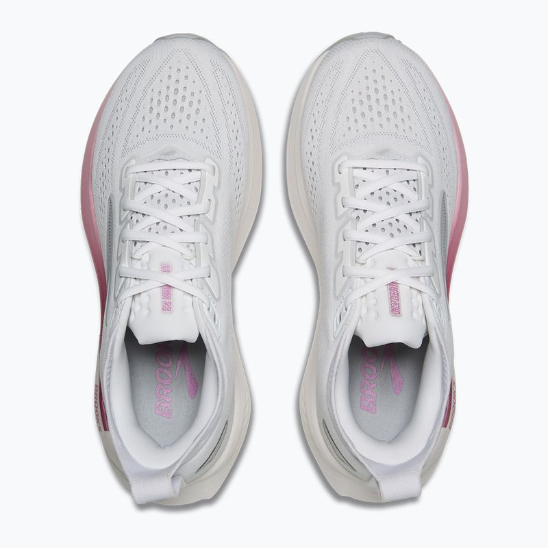Дамски обувки за бягане Brooks Glycerin 23 white/harbour mist/metallic 7