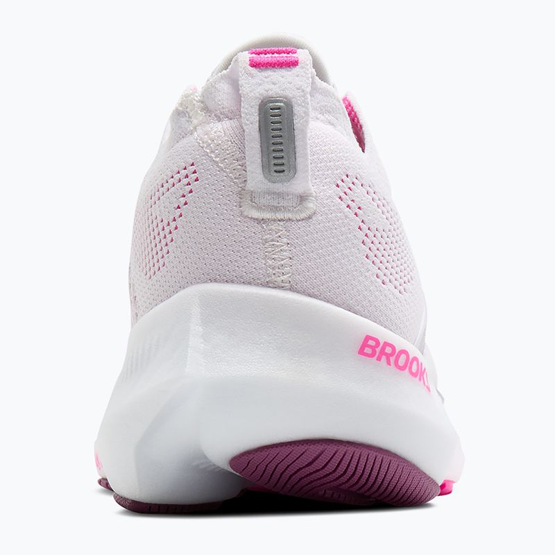 Дамски обувки за бягане Brooks Glycerin Flex white/cyber pink/argyle 5