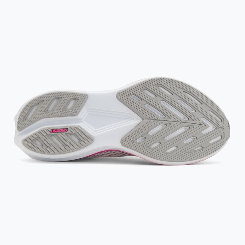 Дамски обувки за бягане Brooks Hyperion 3 white/luminary/cyber pink 4
