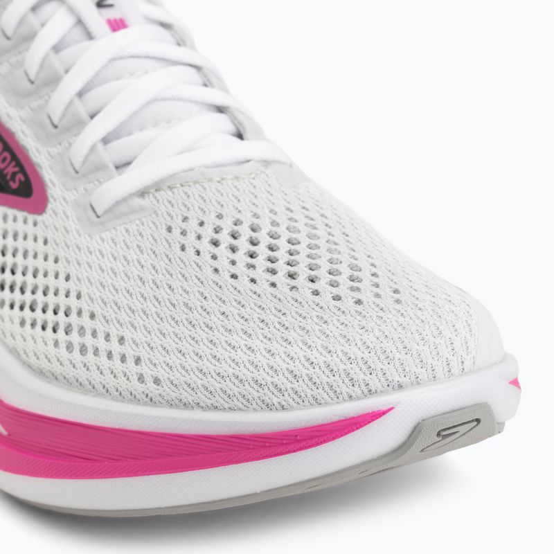 Дамски обувки за бягане Brooks Hyperion 3 white/luminary/cyber pink 7
