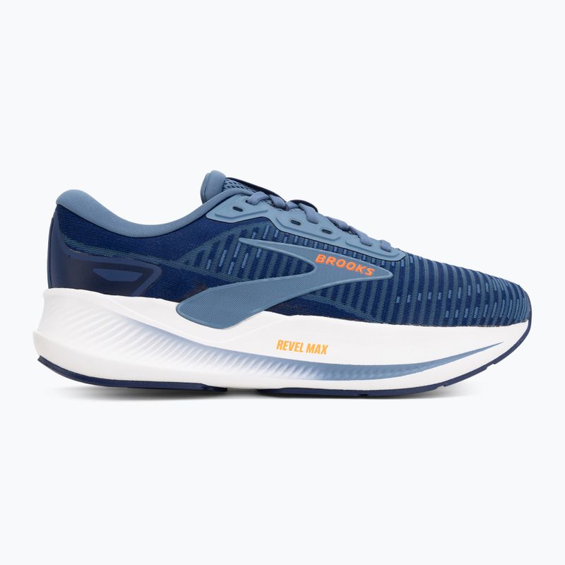 Мъжки обувки за бягане Brooks Revel Max beacon blue/moonlight/orange 2