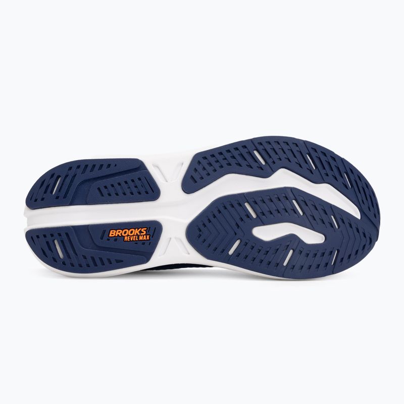 Мъжки обувки за бягане Brooks Revel Max beacon blue/moonlight/orange 4