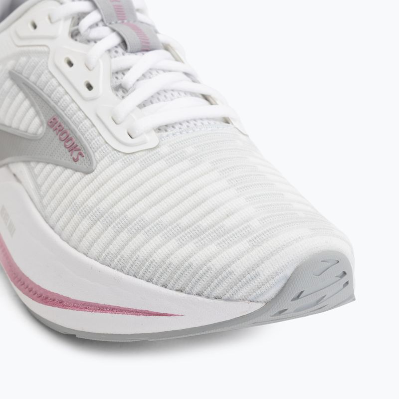 Дамски обувки за бягане Brooks Revel Max white/harbour mist/metallic 7