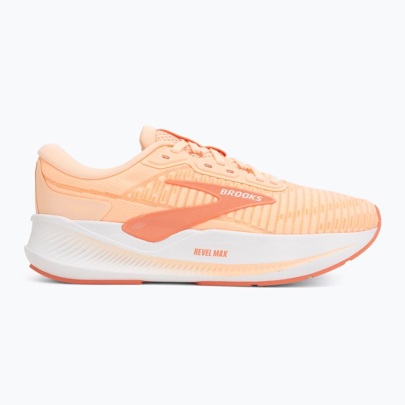 Дамски обувки за бягане Brooks Revel Max peach echo/white 2