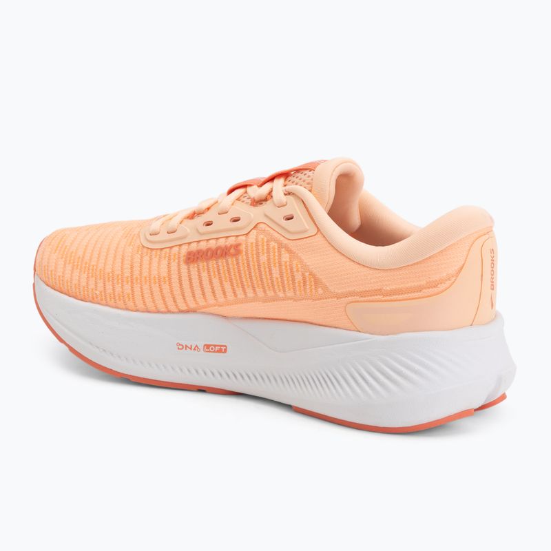 Дамски обувки за бягане Brooks Revel Max peach echo/white 3