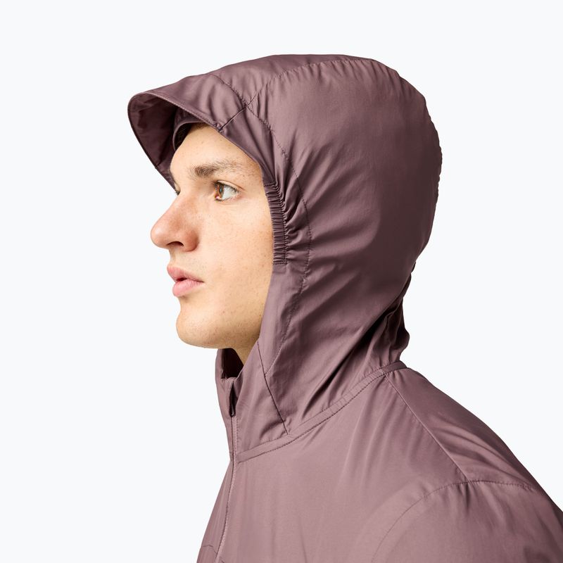Мъжко яке за бягане Brooks Canopy Packable Jacket brown 4