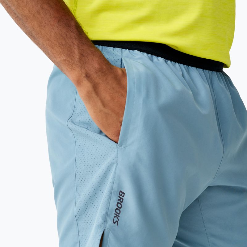 Мъжки шорти за бягане Brooks Dash blue 5