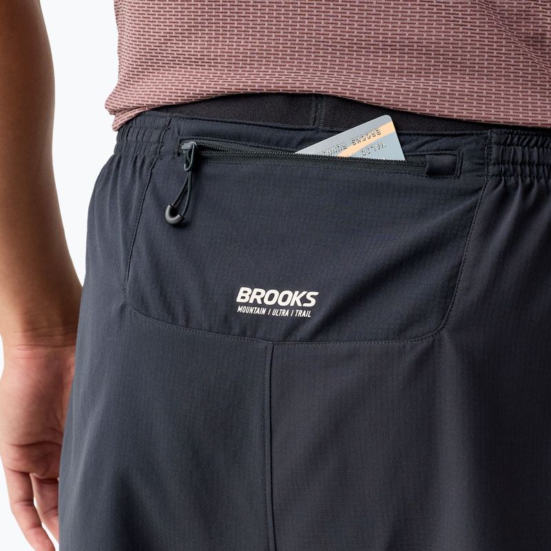 Мъжки шорти за бягане Brooks Cascadia 2-in-1 Short black 4