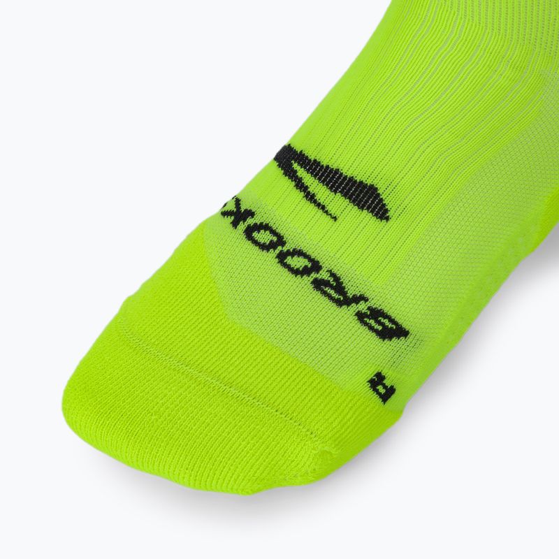 Чорапи за бягане Brooks Ghost Crew yellow 4