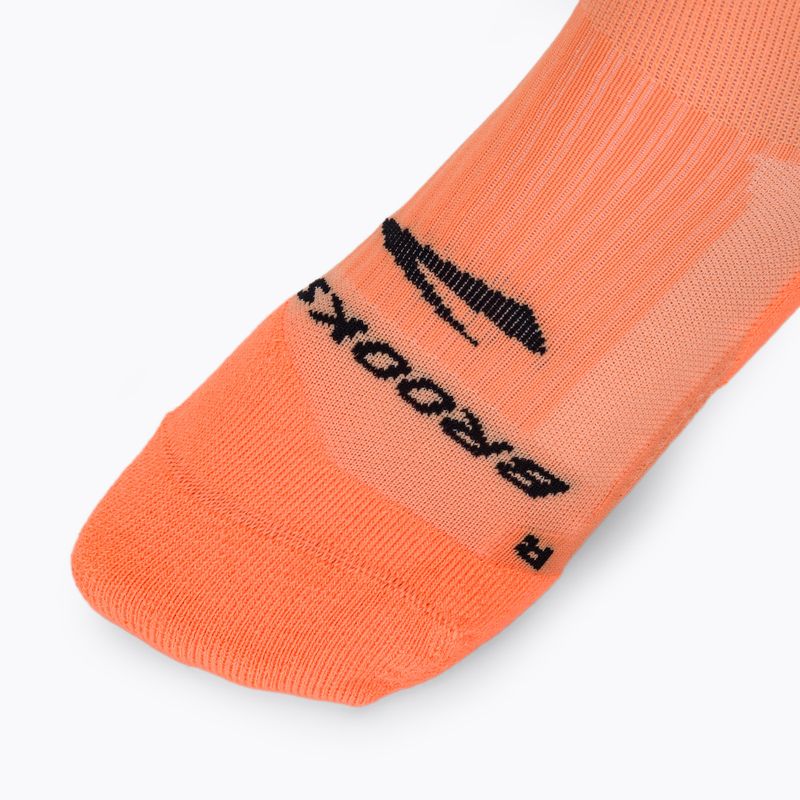 Чорапи за бягане Brooks Ghost Crew orange 4