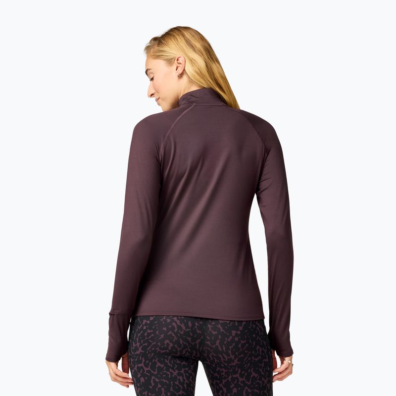 Дамски суитшърт за бягане Brooks Dash 1/2 Zip 3.0 brown 2