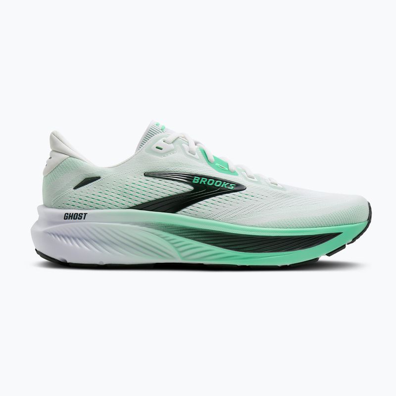 Мъжки обувки за бягане  Brooks Ghost 18 white/spring bud/spruce 2