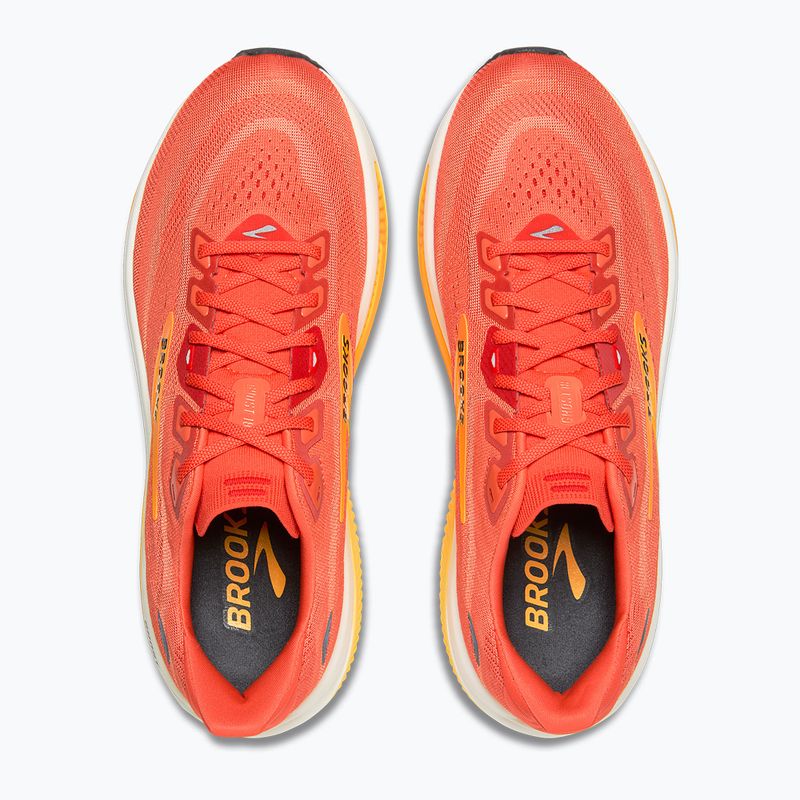 Мъжки обувки за бягане  Brooks Ghost 18 tigerlily/orange/pearl 5