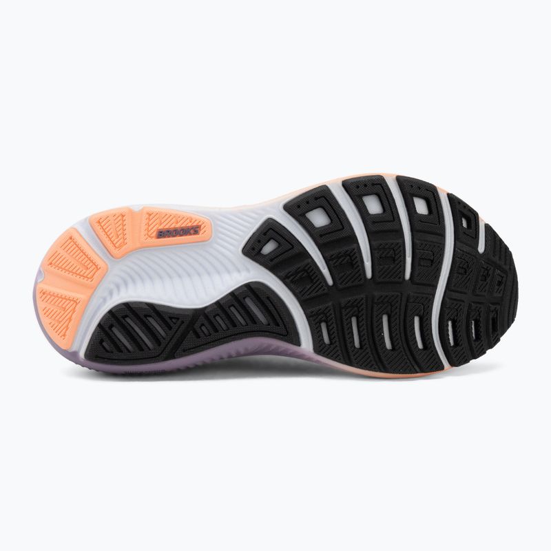 Дамски обувки за бягане Brooks Ghost 18 black/mulled grape/peach 4