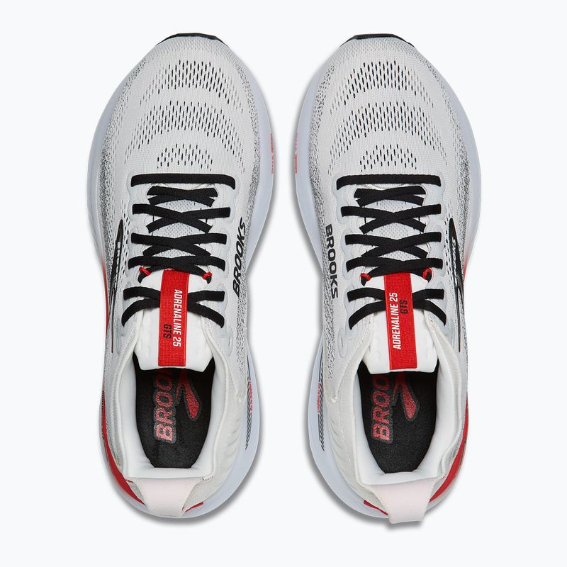 Мъжки обувки за бягане Brooks Adrenaline GTS 25 white/black/red 5
