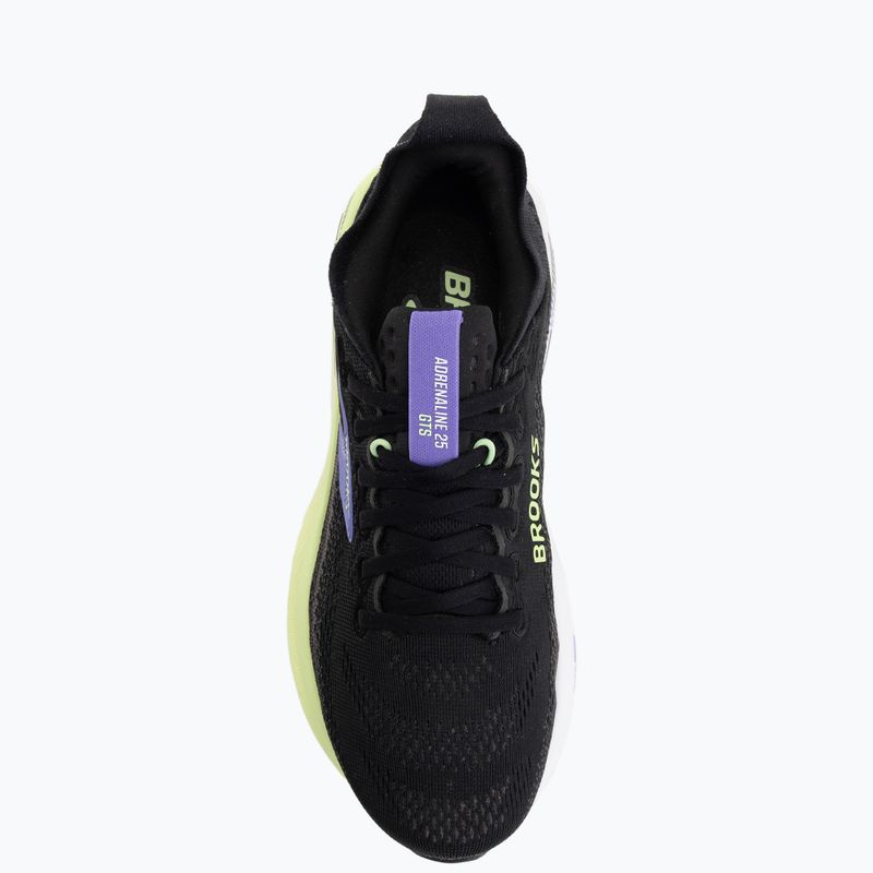 Дамски обувки за бягане Brooks Adrenaline GTS 25 black/blackened pearl/purple 5
